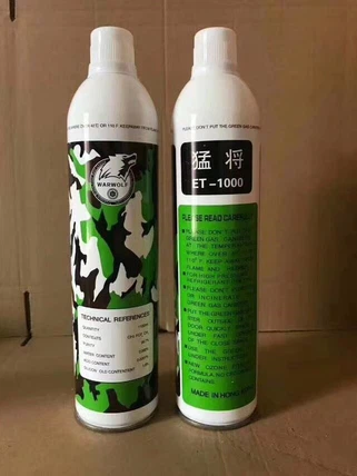 Grünes Gas ET-1000 10kg Für BB Airsoft