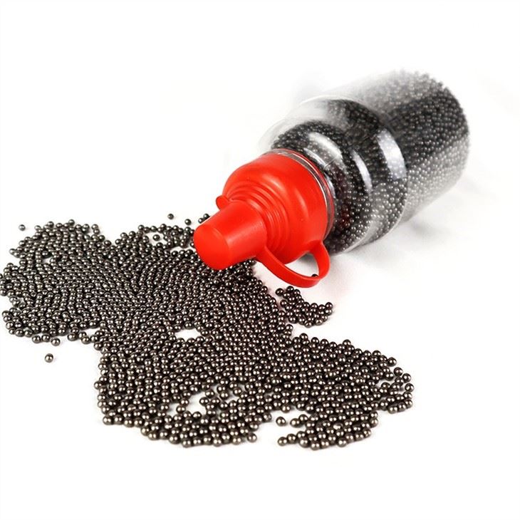 1500-Round 0.177 Steel BB's, 4.5mm, Silver