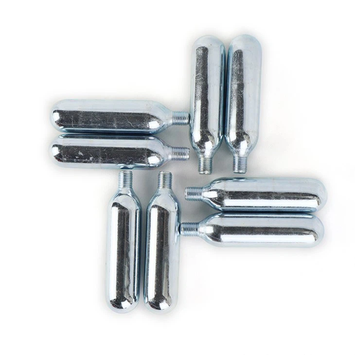 Neue Innovation 12 Gramm CO2 -Kartuschendruck 12 Gramm CO2 -Kartuschendichtungen mit großer Werbung